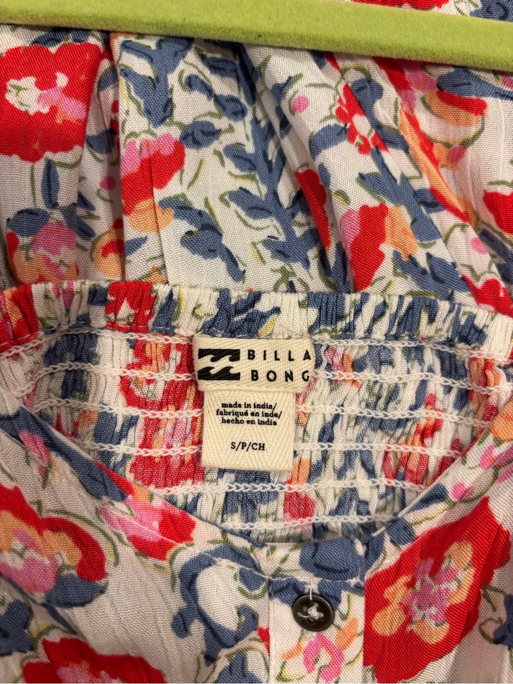 Billabong Button Down Maxi Dress in size Small. Perfect condition, NWOT. - Picture 7 of 9